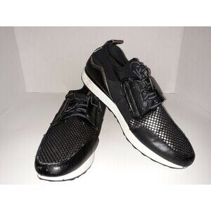 A New Day Women's Deena Lace Up Sneakers Black size 10